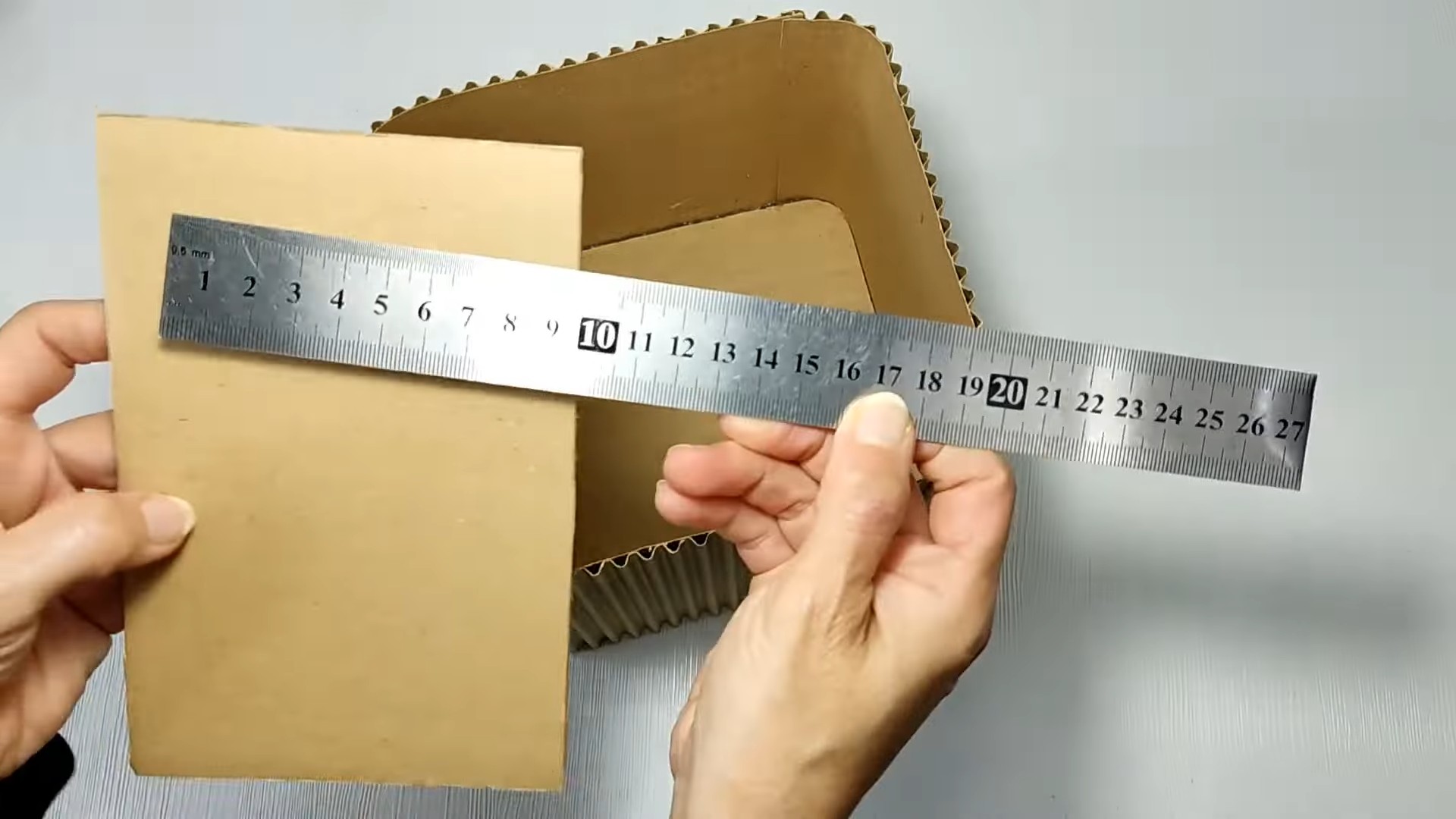DIY Organizer aus Karton