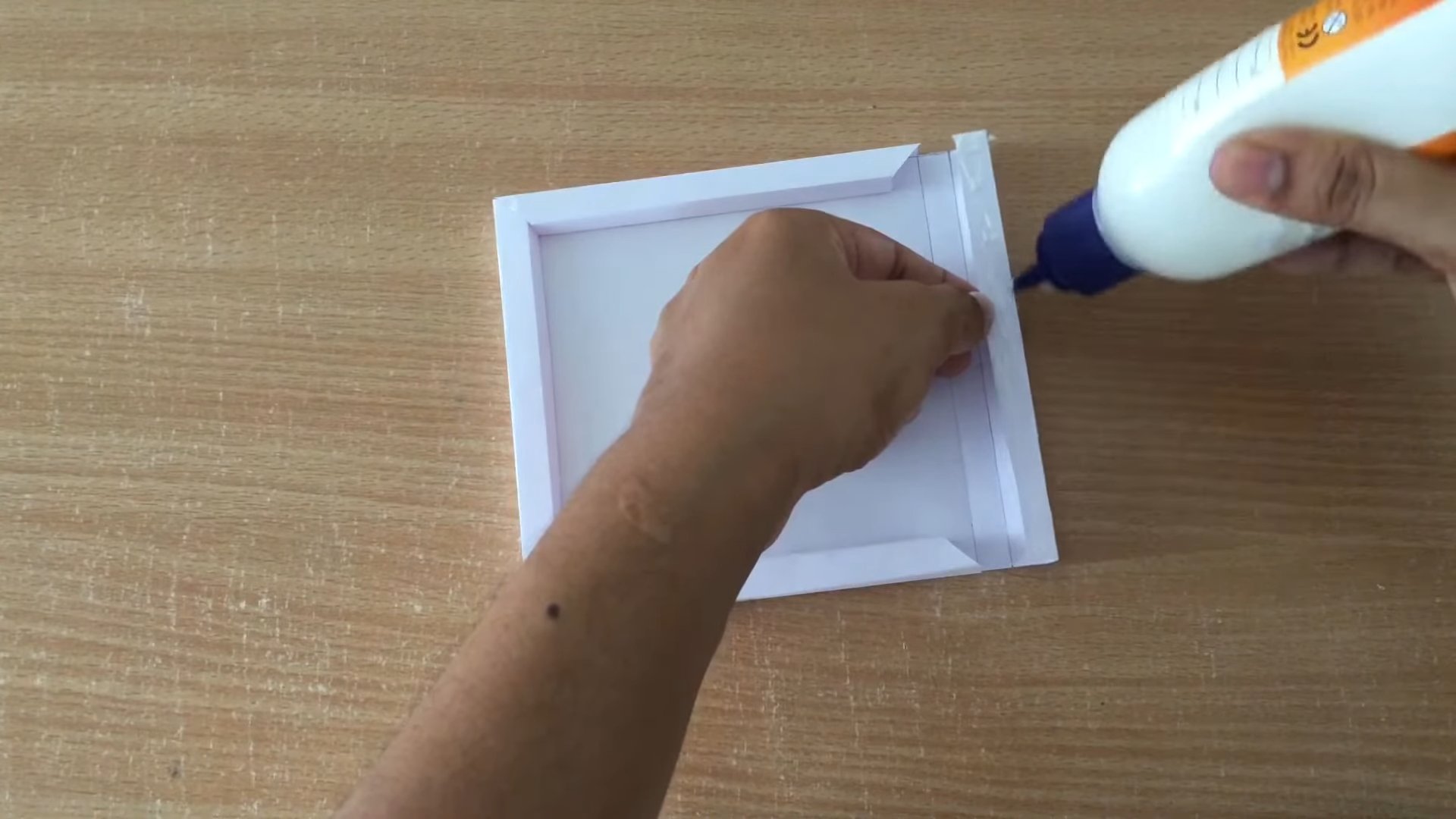 3D Papierrahmen DIY Anleitung