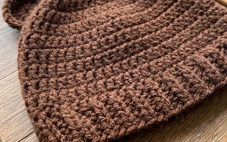 Bear-ly Scary: A Bear Beanie Free Crochet Pattern