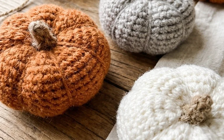 Boho Decorations for Fall with Free Crochet Patterns